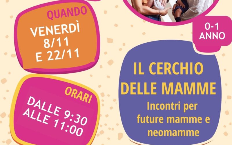 Cerchio delle mamme NOVEMBRE 2024